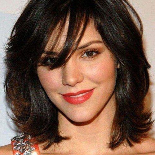 Short Medium Hairstyles For Thick Hair (Photo 1 of 15)