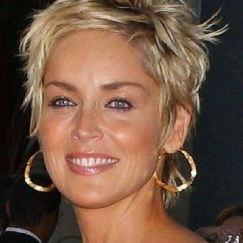 Short Haircuts For Women Over 40 With Curly Hair (Photo 11 of 15)