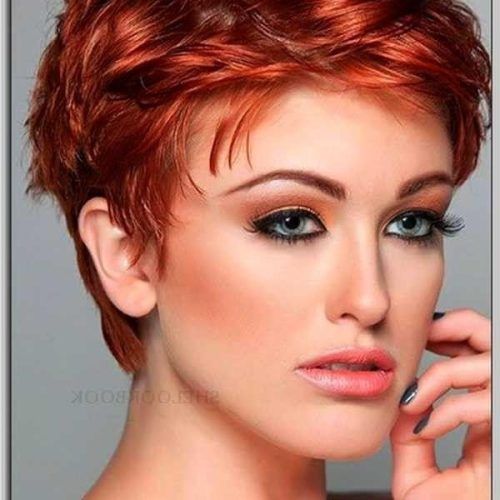 Short Hairstyles For Oval Face Thick Hair (Photo 13 of 20)