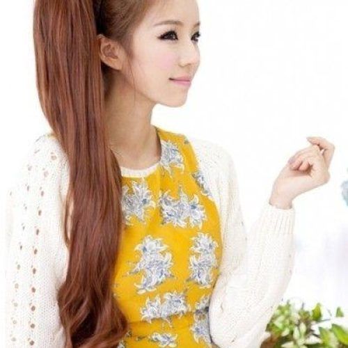 Korean Long Hairstyles For Girls (Photo 6 of 15)