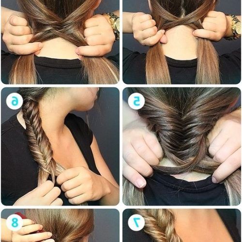 Messy Fishtail Hairstyles For Oblong Faces (Photo 7 of 20)