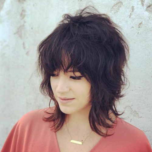 Razored Shaggy Bob Hairstyles With Bangs (Photo 17 of 20)