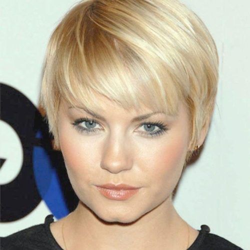 Super Short Hairstyles For Round Faces (Photo 15 of 15)