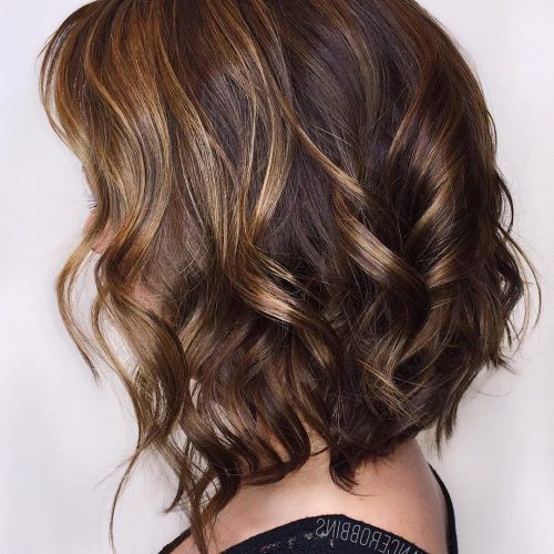Short Brown Hairstyles With Subtle Highlights (Photo 7 of 20)