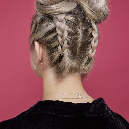 Stacked Buns Updo Hairstyles (Photo 6 of 20)
