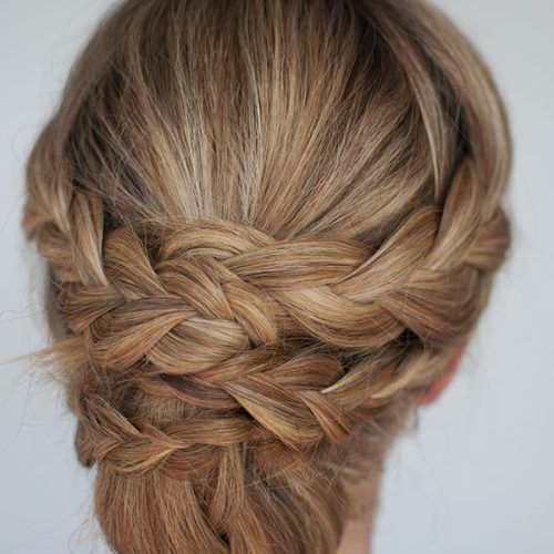 Intricate Braided Updo Hairstyles (Photo 14 of 20)
