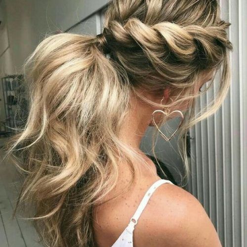 Bridesmaid’s Updo For Long Hair (Photo 11 of 15)