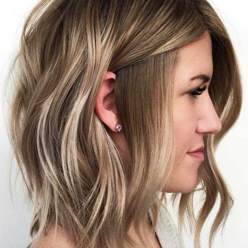 Easy Medium Length Hairstyles For Thick Wavy Hair (Photo 11 of 20)