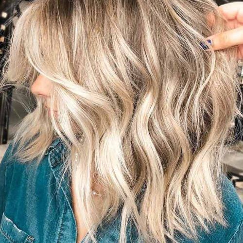 Easy Medium Length Hairstyles For Thick Wavy Hair (Photo 17 of 20)
