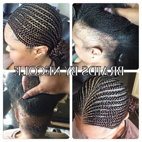 Braided Hairstyles Cover Bald Edges (Photo 5 of 15)