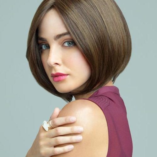 Short Haircuts Bobs For Round Faces (Photo 8 of 20)