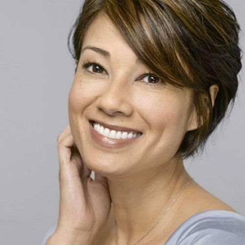Short Haircuts Styles For Women Over 40 (Photo 7 of 20)