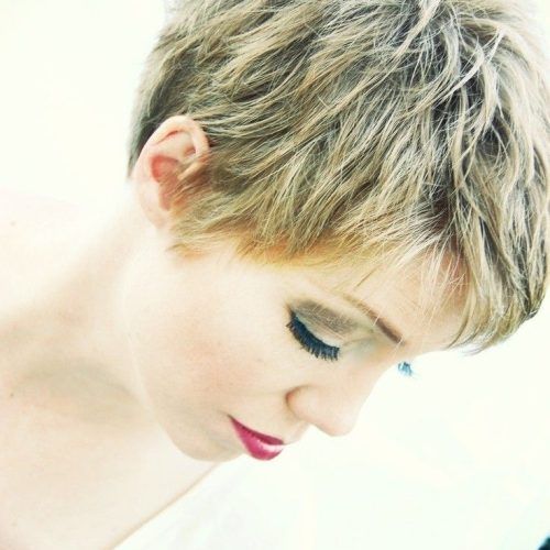 Straight Pixie Hairstyles For Thick Hair (Photo 14 of 20)