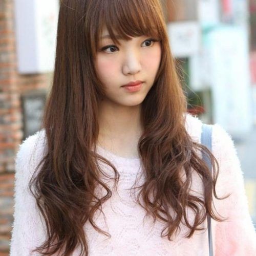 Asian Hairstyles With Side Bangs (Photo 12 of 20)
