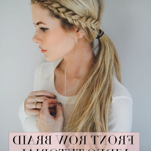 Braided Hairstyles In The Front (Photo 3 of 15)