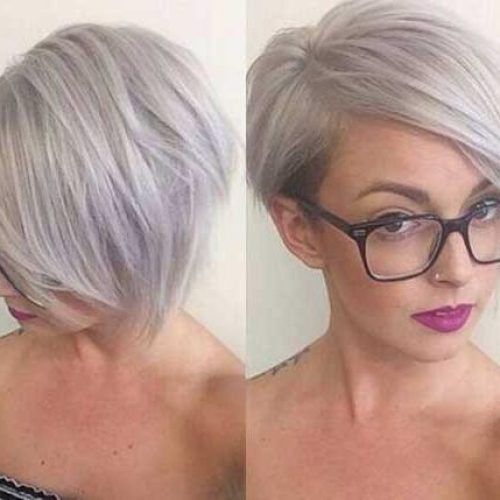 Short Hairstyles For Grey Hair (Photo 10 of 20)