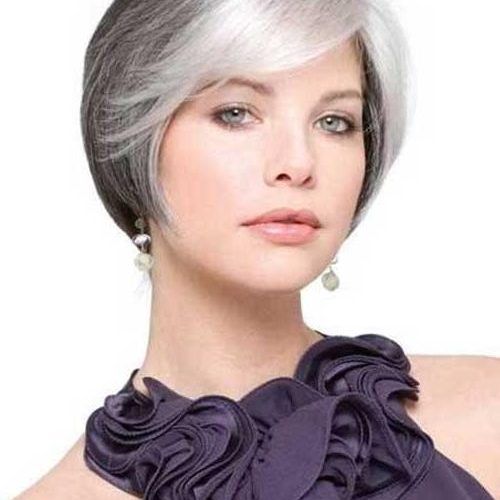 Short Hairstyles For Grey Hair (Photo 16 of 20)
