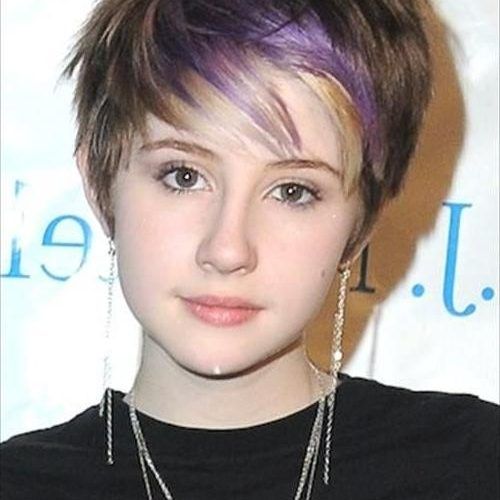 Teenage Girl Short Haircuts (Photo 12 of 15)