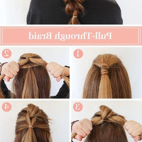 Messy Double Braid Ponytail Hairstyles (Photo 7 of 20)