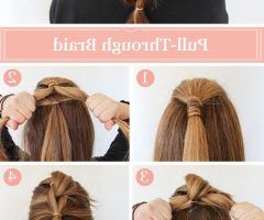 20 Ideas of Trendy Ponytail Hairstyles with French Plait