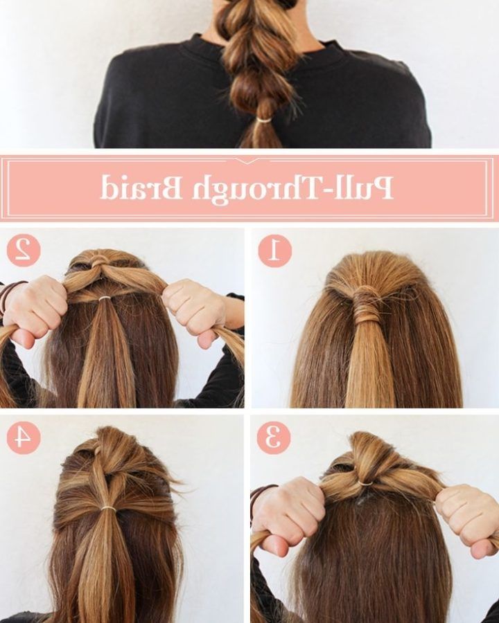 20 Ideas of Trendy Ponytail Hairstyles with French Plait