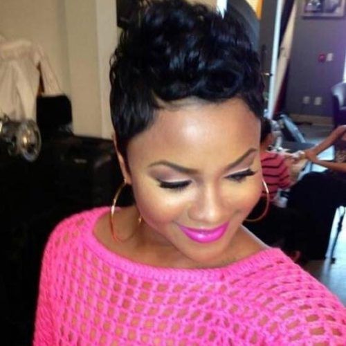 Black Women With Pixie Haircuts (Photo 5 of 20)