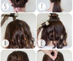 20 Best Collection of Lifted Curls Updo Hairstyles for Weddings