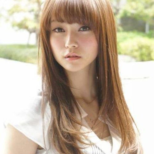Long Straight Japanese Hairstyles (Photo 2 of 15)
