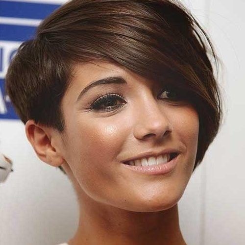 Brunette Pixie Haircuts (Photo 8 of 20)