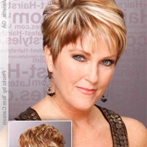 Short Hairstyles For Fat Faces And Double Chins (Photo 8 of 15)