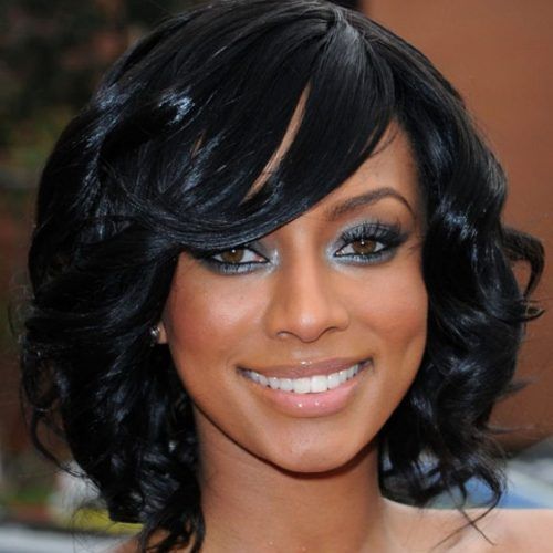 Medium Hairstyles For Black Woman (Photo 9 of 20)