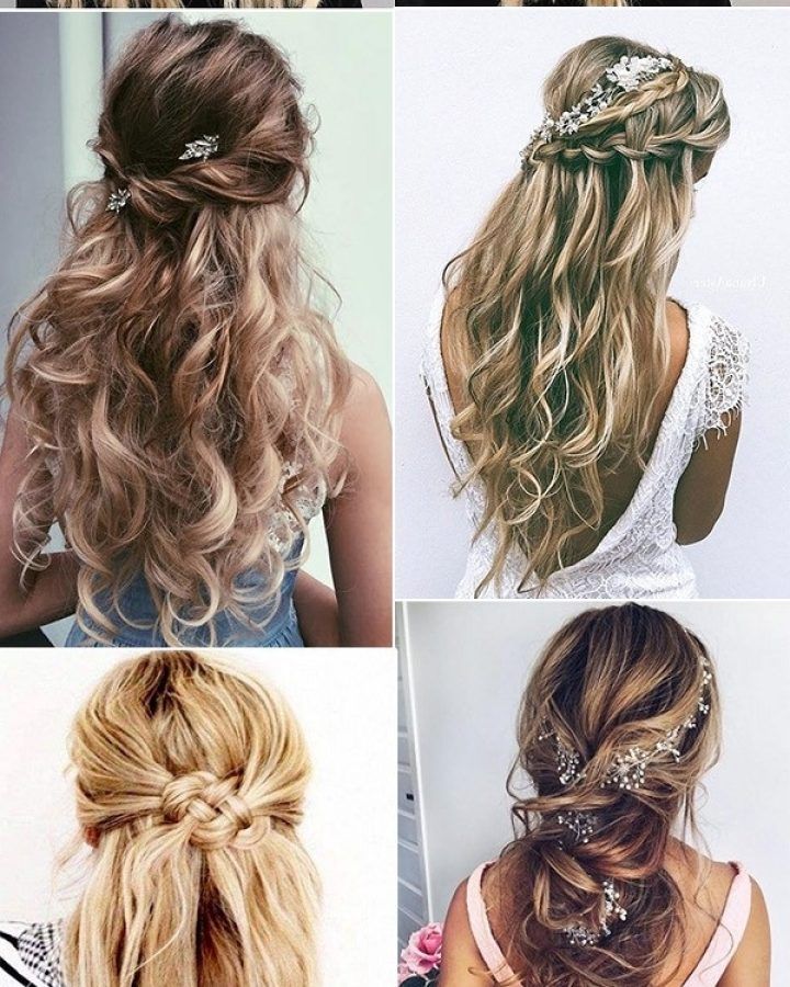 15 Collection of Half Up Wedding Hairstyles for Long Hair