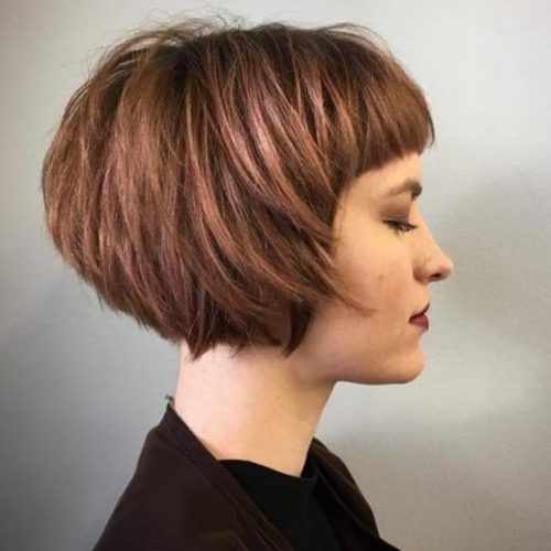 Cute French Bob Hairstyles With Baby Bangs (Photo 14 of 20)