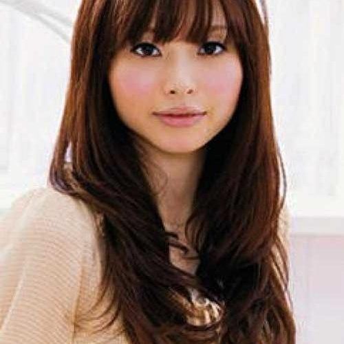 Asian Hairstyles For Round Faces (Photo 3 of 20)