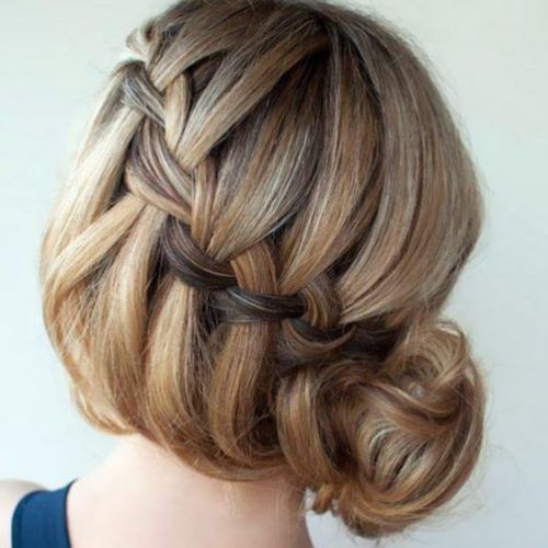 Reverse Braided Buns Hairstyles (Photo 17 of 20)