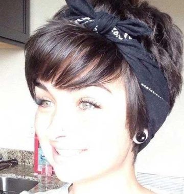Cute Short Hairstyles with Headbands