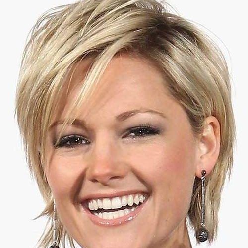 Short Hairstyles With Bangs For Fine Hair (Photo 14 of 15)