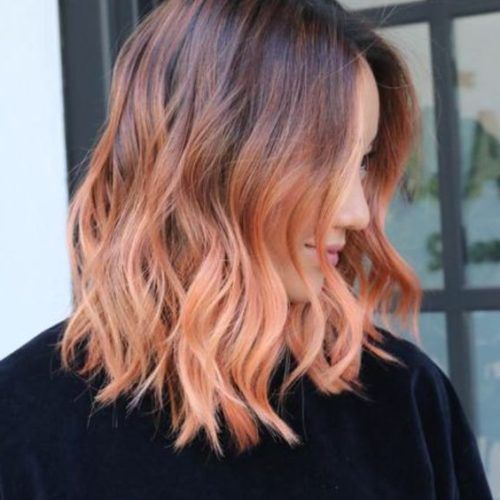 Marsala To Strawberry Blonde Ombre Hairstyles (Photo 15 of 20)