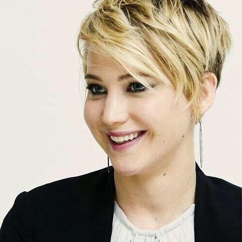 Jennifer Lawrence Short Hairstyles (Photo 11 of 20)