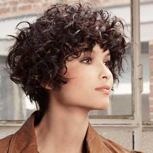 Thick Curly Short Haircuts (Photo 3 of 20)