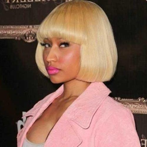 Nicki Minaj Short Haircuts (Photo 7 of 20)