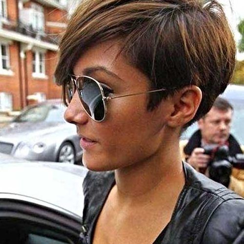 Asymmetrical Pixie Hairstyles With Pops Of Color (Photo 9 of 20)