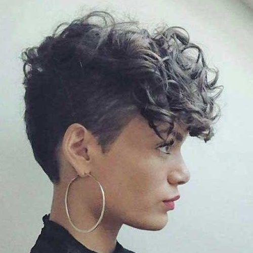 Curly Pixie Haircuts (Photo 1 of 20)