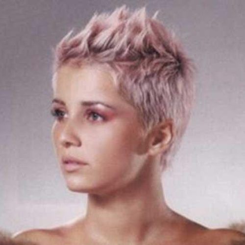 Pink Short Pixie Haircuts (Photo 18 of 20)