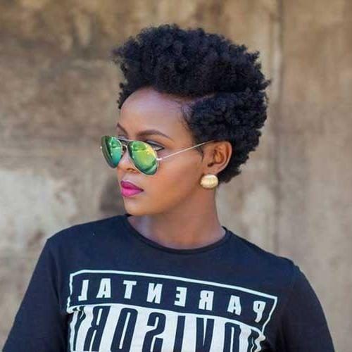 Natural Short Haircuts For Black Women (Photo 3 of 20)