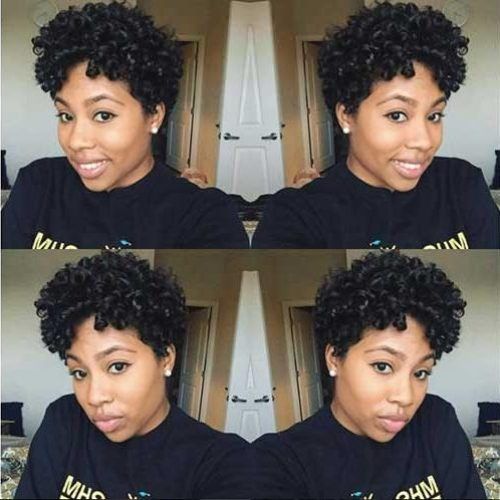 Short Haircuts For Black Women With Thick Hair (Photo 18 of 20)
