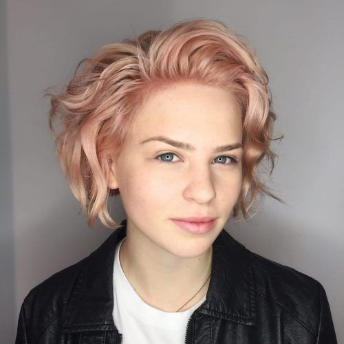 Rose Gold Pixie Hairstyles (Photo 8 of 20)