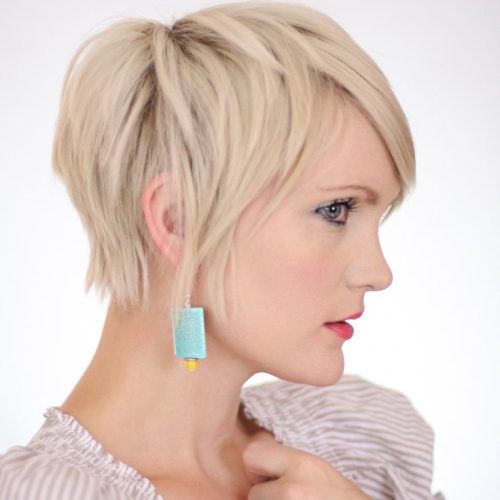 Layered Pixie Hairstyles With Textured Bangs (Photo 5 of 20)
