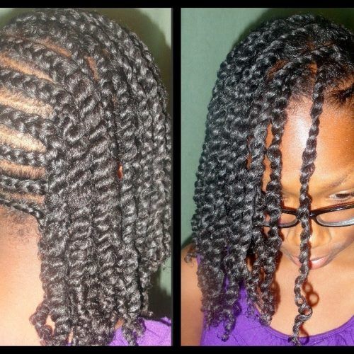 Cornrows Hairstyles With Swoop (Photo 3 of 15)