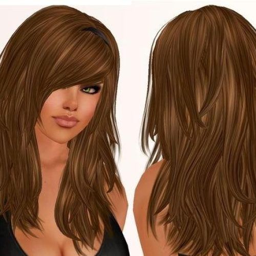Long Hairstyles With Side Swept Bangs And Layers (Photo 6 of 15)